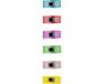 Westcott stof klemmen - 27x10mm - assorti kleuren - 60 stuks - AC-E11000