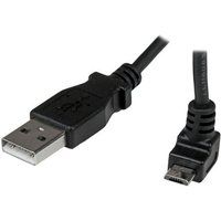 StarTech.com 2 m micro USB-kabel - A-naar-micro-B met opwaartse hoek