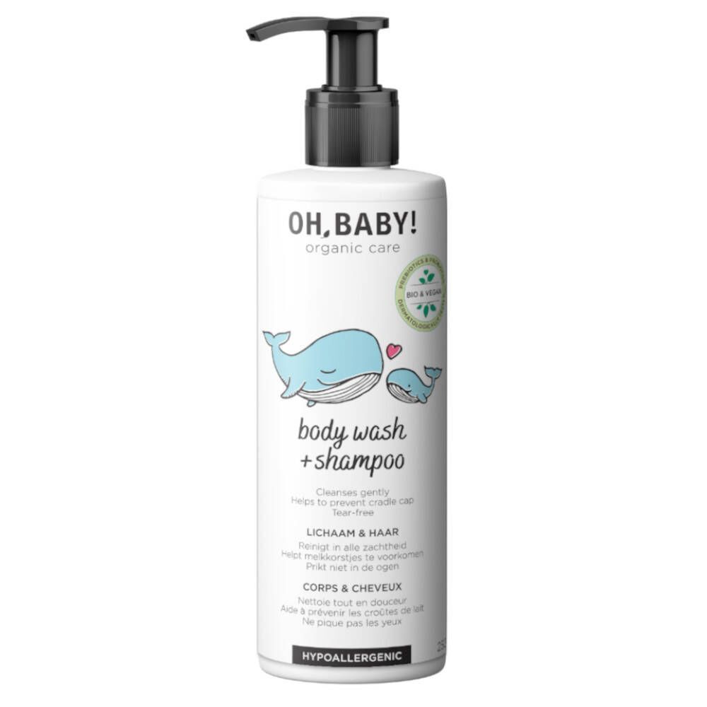 Lulu Green Labs Oh, Baby! Body Wash & Shampoo 250 ml lichaamsverzorging