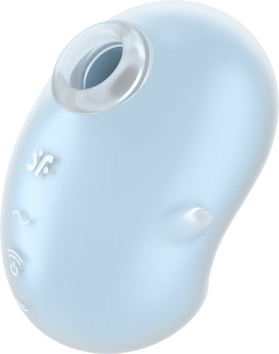 Satisfyer Cutie Ghost Luchtdruk vibrator Lichtblauw