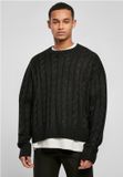 Urban Classics Boxy Sweater/trui - S - Zwart