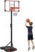 Panier de basket sur pied - Noir