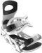 Bent Metal Metta Snowboardbindingen Dames Zilver M-L
