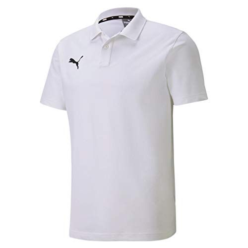 PUMA teamGOAL 23 Casuals poloshirt voor heren, T-shirt 656579 wit