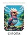 Acrylic Chroma Acrylic Painting Practice Book - Mastering Impasto Birds, Vivid Textures, and Expressive Fantasy Landscapes
