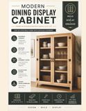Modern Dining Display Cabinet Plans