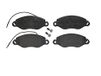 BREMBO Bremsbelagsatz, Scheibenbremse P56042 | Compatibel met: NISSAN CABSTAR E