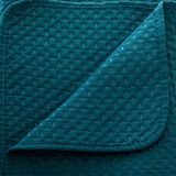 Atmosphera Bedsprei Dolce Vita - smaragd groen - 240 x 260 cm - polyester