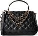 GUESS Giully II Top Handle Flap Bag Black zwart
