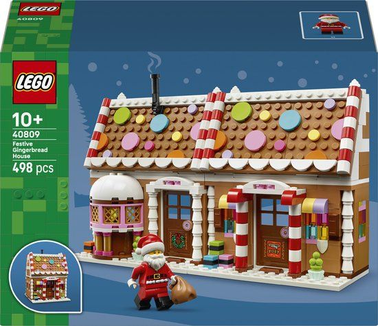 LEGO Kerst 40809 - Winters Peperkoekhuisje
