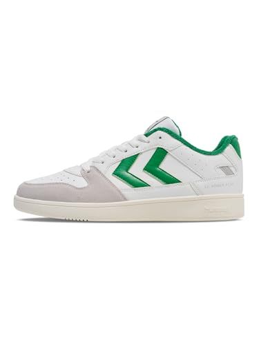 hummel St. Power Play Pl Sneakers - Wit/Groen - Uniseks