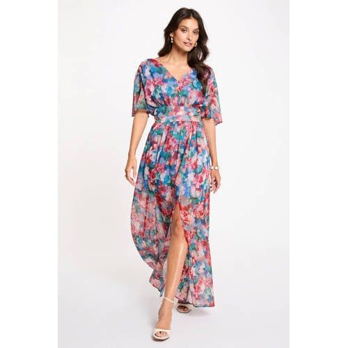 Morgan maxi jurk blauw
