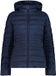 CMP Sorona Aura dames gewatteerde jas met capuchon en rits - blue ink mel - XXS