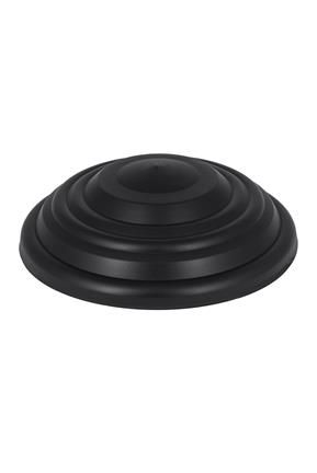 Bailey Plafondkap groot Zwart Ø15x4cm RAL9005 Mat