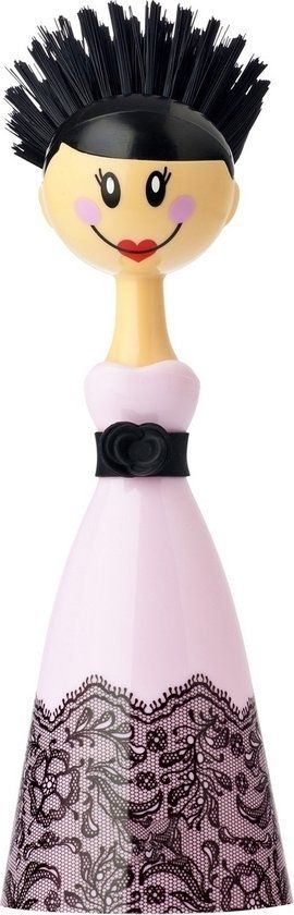 Vigar Diana Afwasborstel - Rose/Zwart