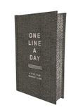 Chronicle Books Charcoal Canvas One Line a Day - Dagboek voor 5 jaar - A Five-Year Memory Book