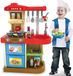 BAKAJI Royalty Line Keuken Speelgoed - Kinderkeuken Met Oven Bedieningsverlichting en Geluiden - 30 Accessoires - 52 x 26 x 72 cm - Blauw