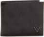 GUESS Leren Portemonnee Mito Billfold Coin Wallet Black Zwart