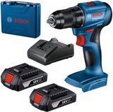Bosch GSR 185-LI Serie Schroefmachine 18V Borstelloze Motor 2x2,0Ah