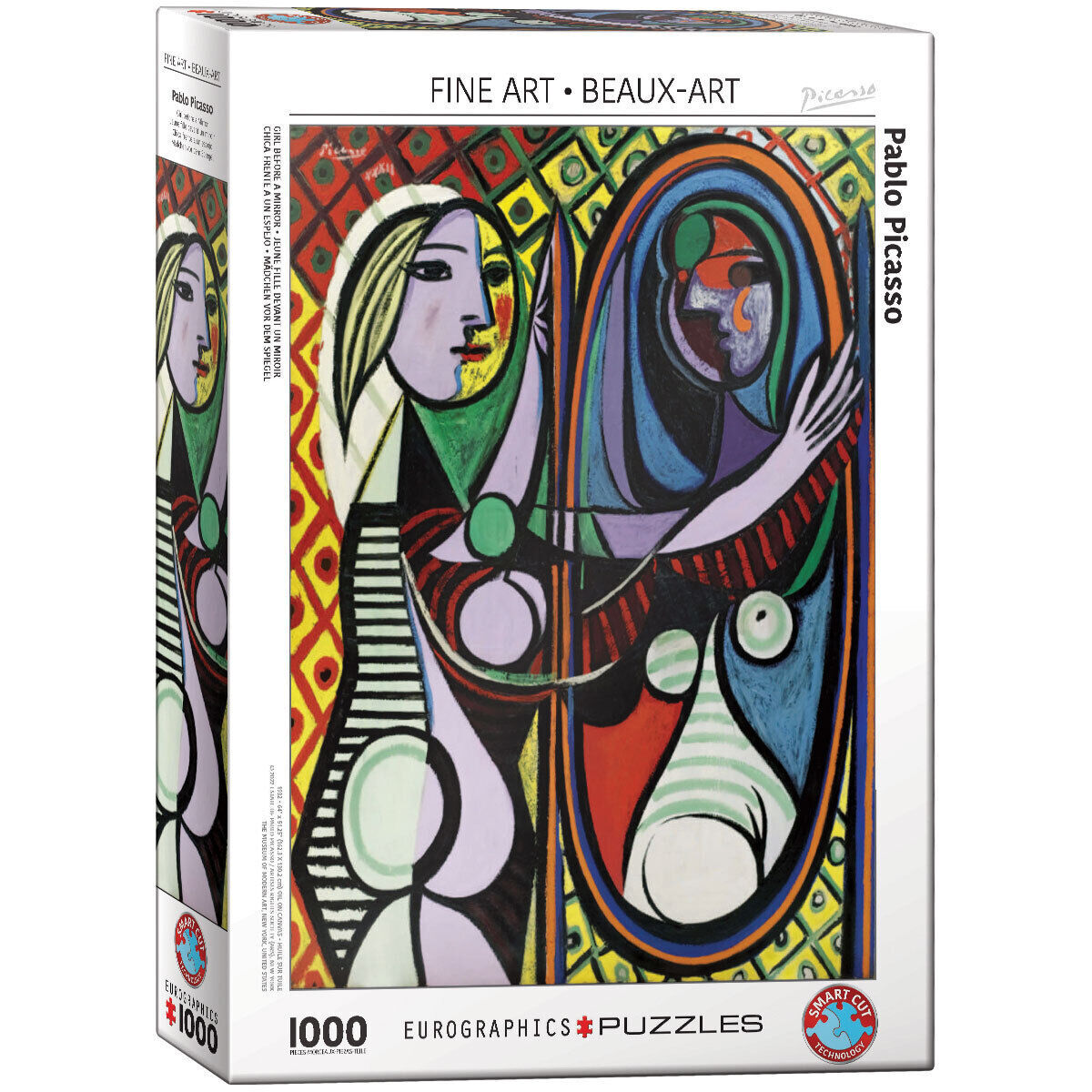 Eurographics Girl Before a Mirror - Pablo Picasso Puzzel (1000 stukjes)