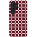 Selencia Vivid Backcover pour le Samsung Galaxy S26 Ultra - Check This Burgundy