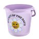 Keeeper Ilvie deco-schoonmaakemmer, 10 liter, soft purple, Happy Flower