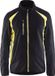 Blaklader Fleecejack 4730-2510 - Zwart/High Vis Geel - M