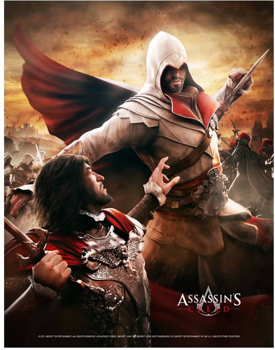 Gaya Entertainment ASSASSINS CREED Wall Scroll 77 X 100 Death From Above
