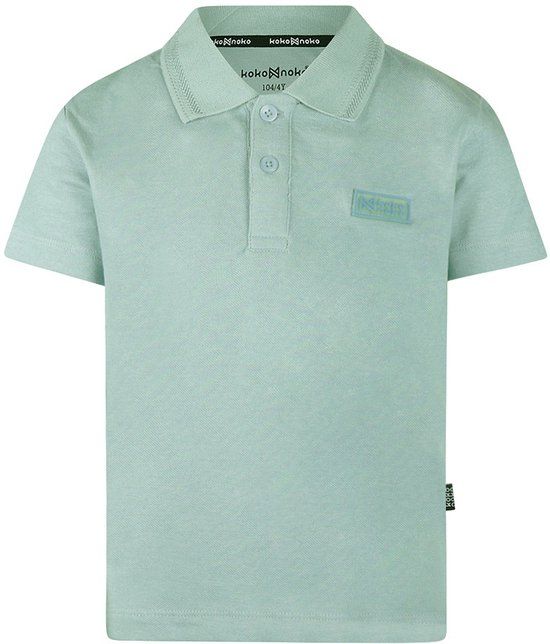 Koko Noko Jongens Poloshirt - Lichtblauw