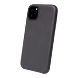 Decoded Panda Decoded Back Cover - Premium Leren Hoesje voor iPhone 11 Pro - Zwart