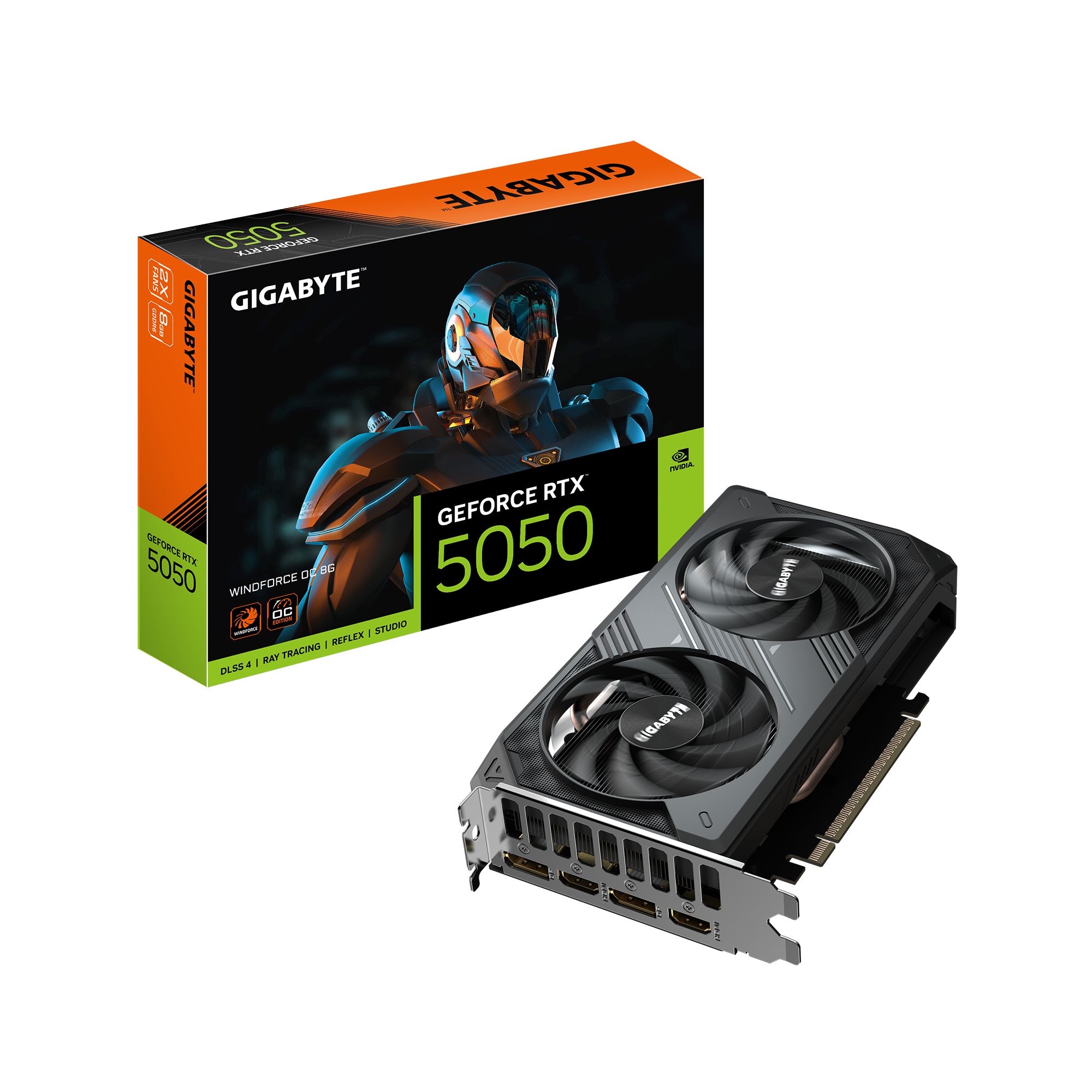 Gigabyte VGA GeForce RTX 5050 8GB Windforce OC