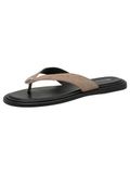 Tamaris - Dames - Muiltjes - Leer - Taupe - Maat 39
