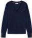 Tommy Hilfiger Dames Gebreide Trui Katoen/Polyamide Navy S