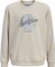 JACK&JONES Jongens Sweaters - Katoen/Polyester - Maat 164 - Beige/Lichtblauw