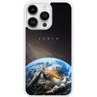 Apple iPhone 14 Earth Verstevigd hoesje met sublimatie bedrukking