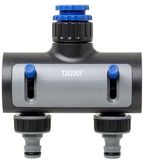 Tatay Premium 2v Kraanadapter Zilver