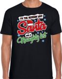 Bellatio Decorations Shoppartners Bv Foute Kersttrui T-shirt - Why Santa Has A Naughty List - Zwart - Heren - XL