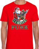 Bellatio Decorations Shoppartners Bv Fout Kerstshirt / Kerst t-shirt 1,5 meter punk rood voor heren - Kerstkleding / Christmas outfit XXL