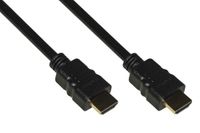 LINK LKCHDMI20203 HDMI UHD 4K 60Hz 3D-kabel met Ethernet 18Gbps - 2m dubbel afgeschermd - compatibel met pc, notebook, HDTV
