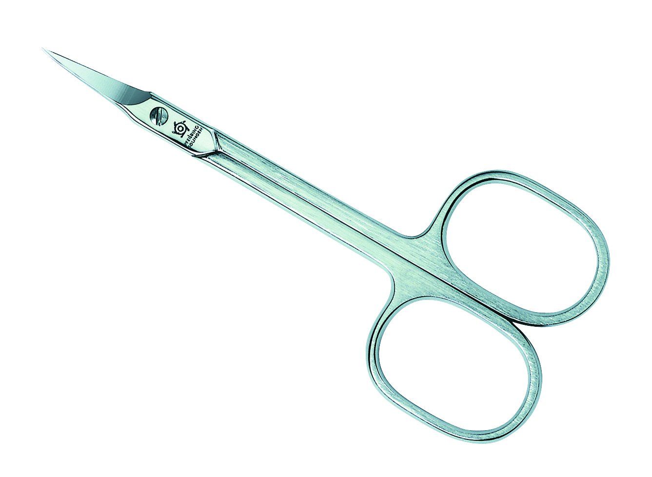 Pfeilring Huidschaar 9 cm Vernikkeld Nagelriemschaar met Torenspits