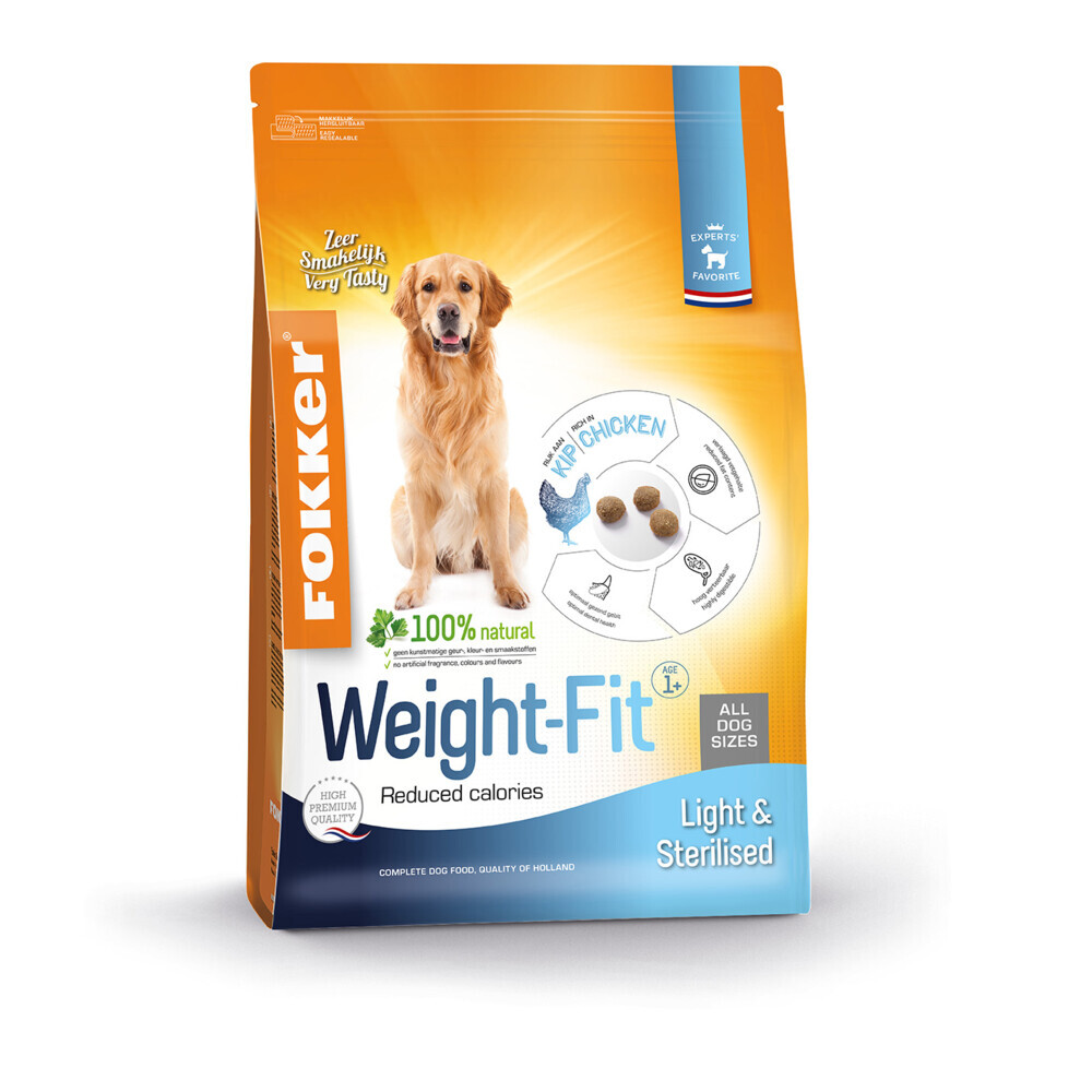 Fokke, R. Hondenvoer Weight-Fit 2.5 kg