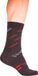 Velotoze Cycling Merino fietssokken | zwart/rood | Maat 37-42½