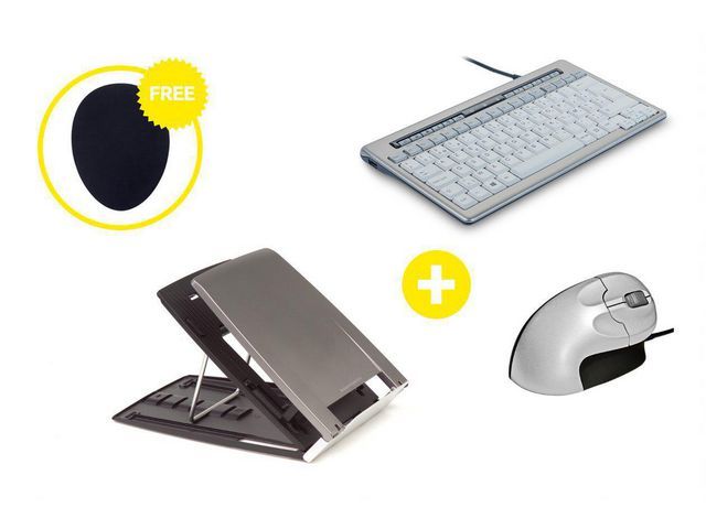 BakkerElkhuizen Homeworking Essentials Plus BE with Free Mousepad