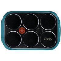 Tefal Crep'Party PY559301 Colormania ChefClub - Pannenkoekpan - 1 kW - duck green/turquoise