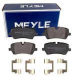 MEYLE Bremsbelagsatz, Scheibenbremse 0252572016 Hinterachse | Compatibel met: LAND ROVER DISCOVERY V, LAND RANGE IV, LAND RANGE SPORT II