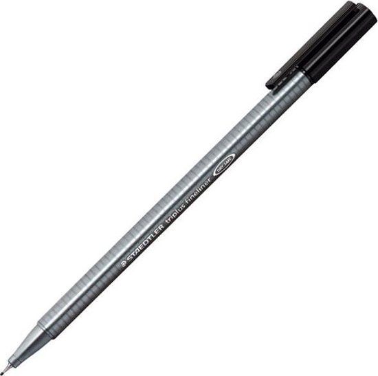 Staedtler Triplus Fineliner - Zwart - F (Fijn) - 1 stuk(s)