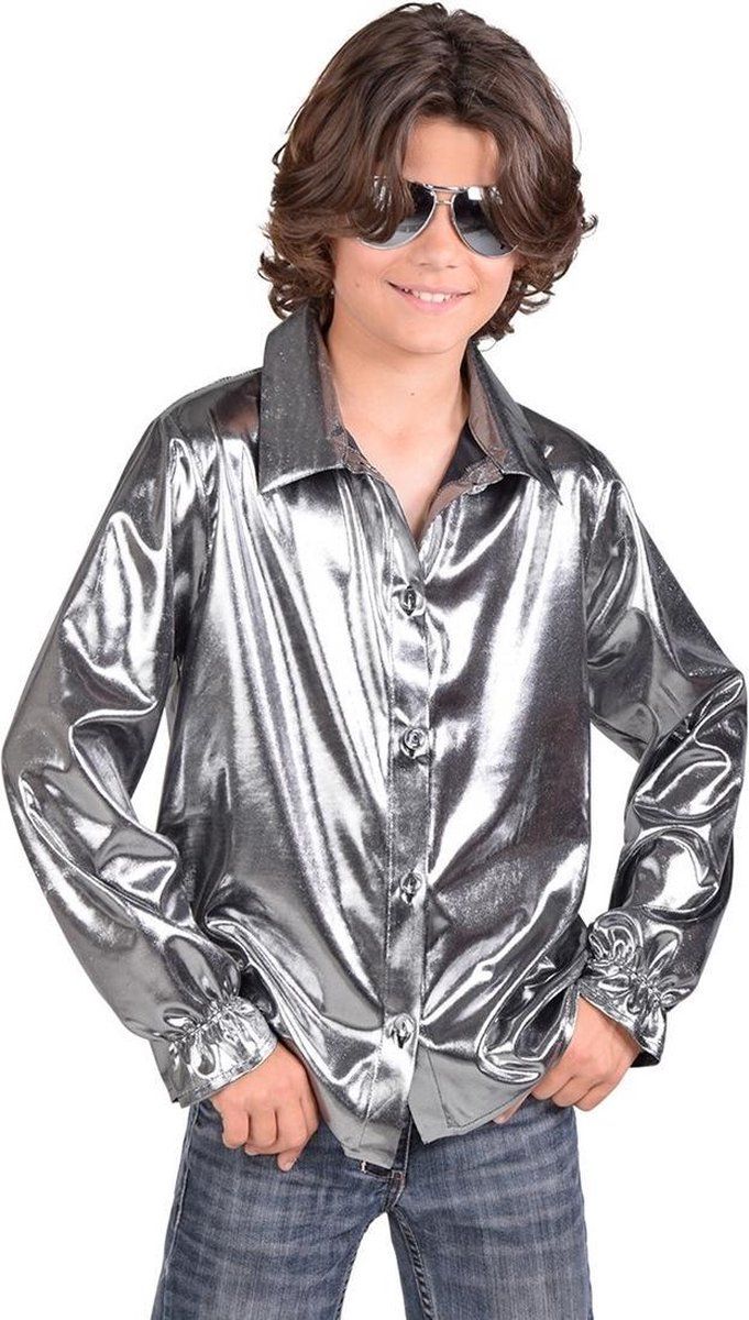 Magicbed Verkleedblouse Junior Zilver Maat 152