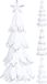 Nampook Koopman Kerstboom 20 cm wit 3 assorti Nampook