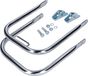 BestPrice Citomerx Bagagedrager set, chroom (met langere steunbeugel) voor Simson S50, S51, S70