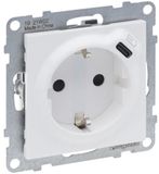 Legrand 765126, Type F, Wit, Thermoplastic, Glanzend, IP40, IK04